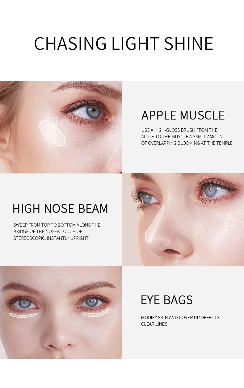 clear highlighter makeup