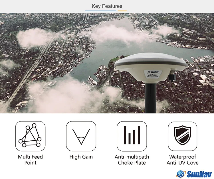 High Accuracy Gnss Survey Antenna Gps 500 Positioning Equipment Trimble