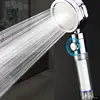 Eco Friendly Detachable Chrome Surface Finishing Multi-Function Shower Head Abs For Bathroom