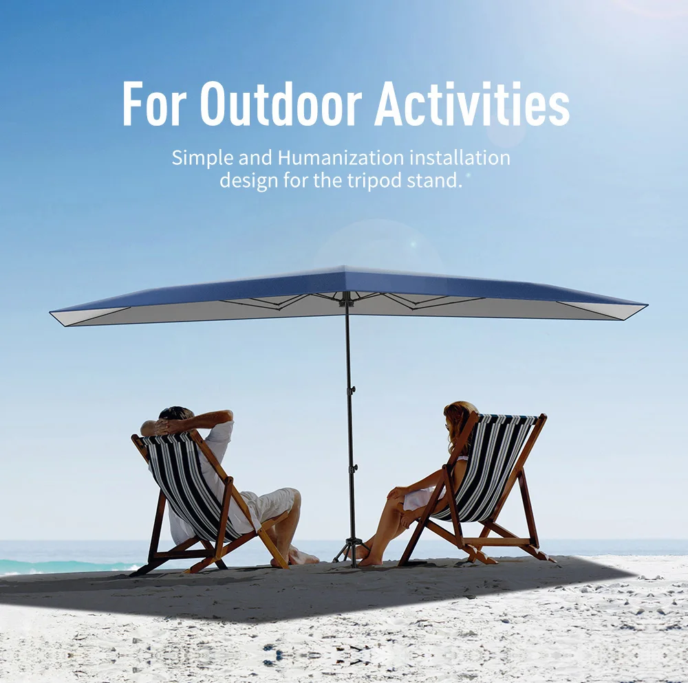 beach umbrella with tripod stand