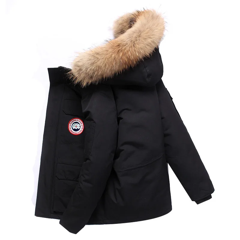 Wholesale Winter Style Parker Goose Down Coat Thick Lovers Outdoor ...
