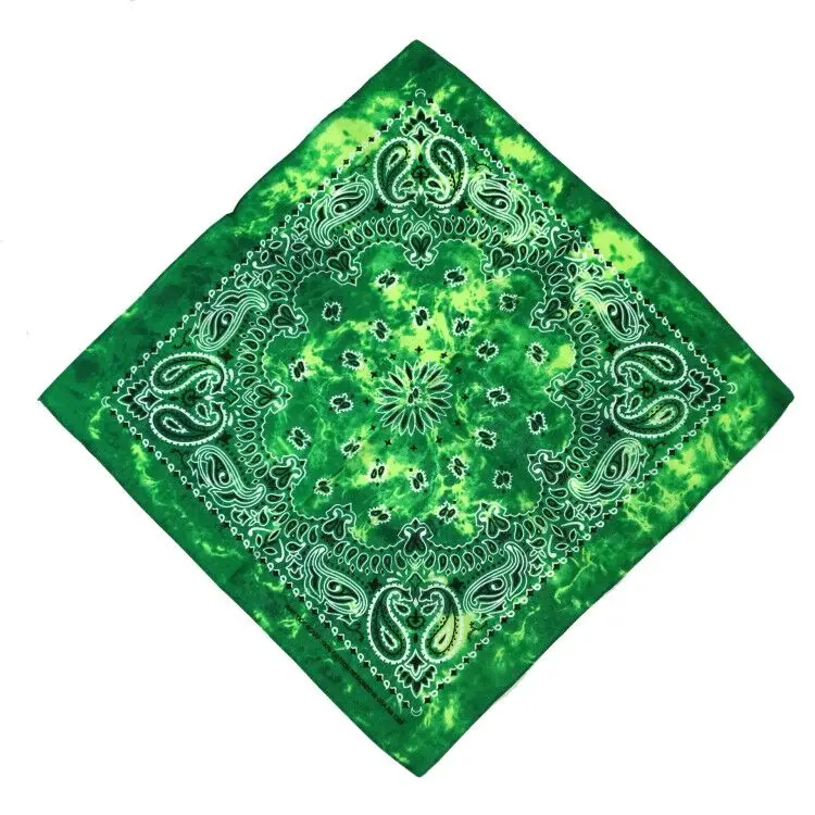 Fashion Custom Printed Cotton Bandana Cheap Top Quality Square Bandana