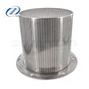 316L stainless steel wedge-wire Johnson mesh T-shape wire screen condensate polisher Resin trap