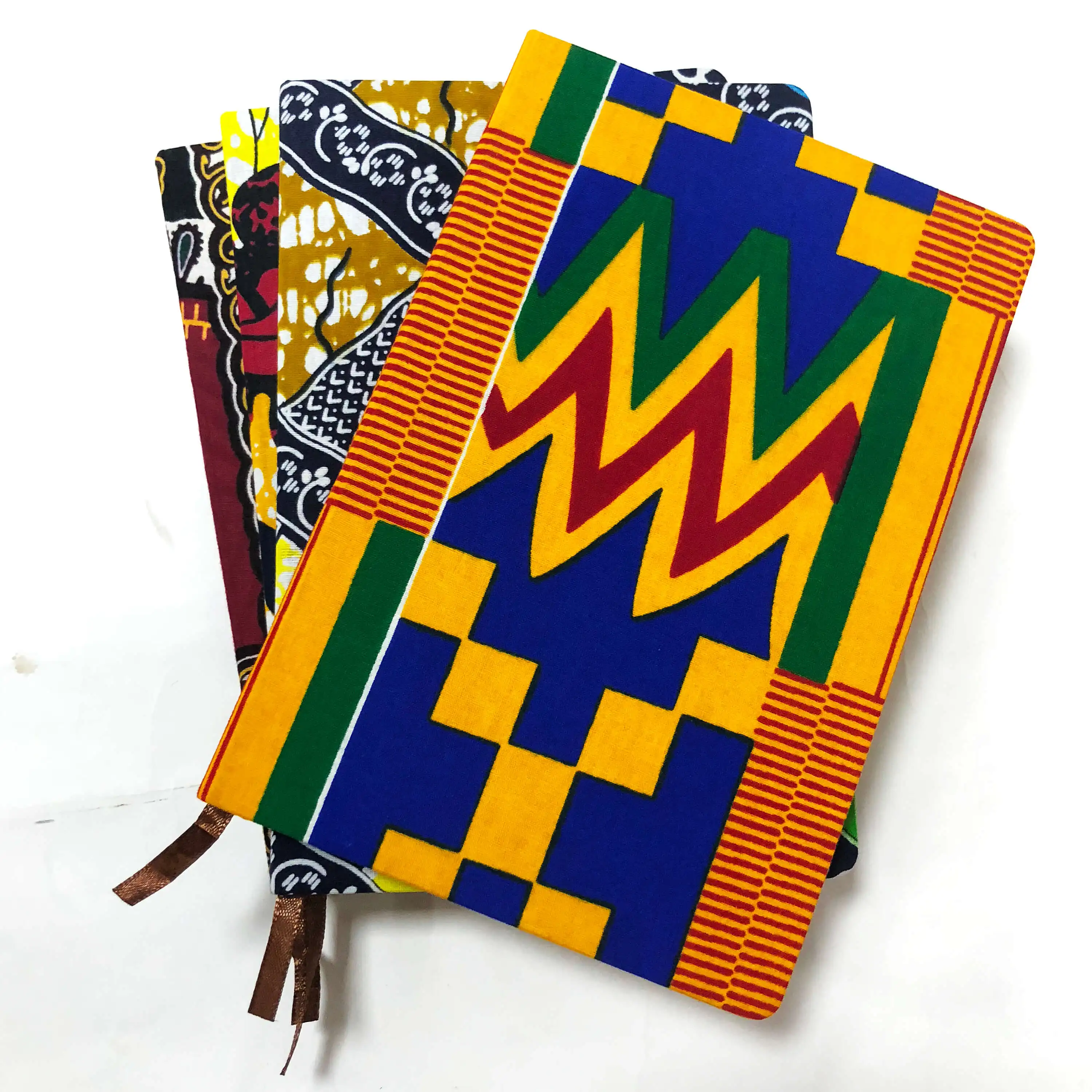 African Print Wax Cotton Notebook 100 Inside Blank Pages Wholesale