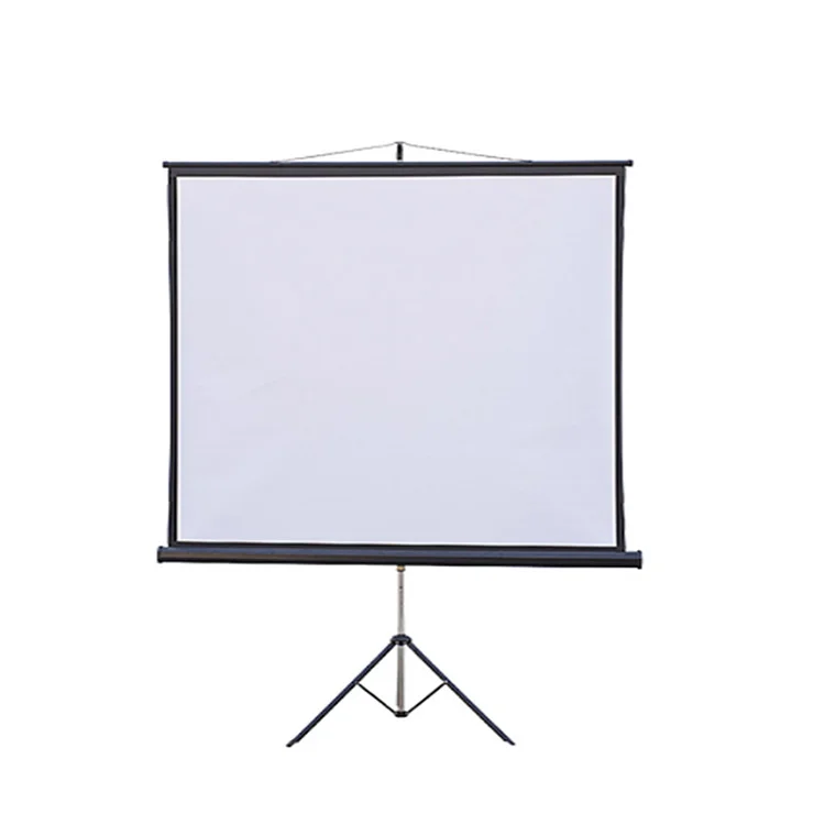 150'16:9 Pull Up Movie Screen for Home Theater Cinema tripod projector screen Foldable