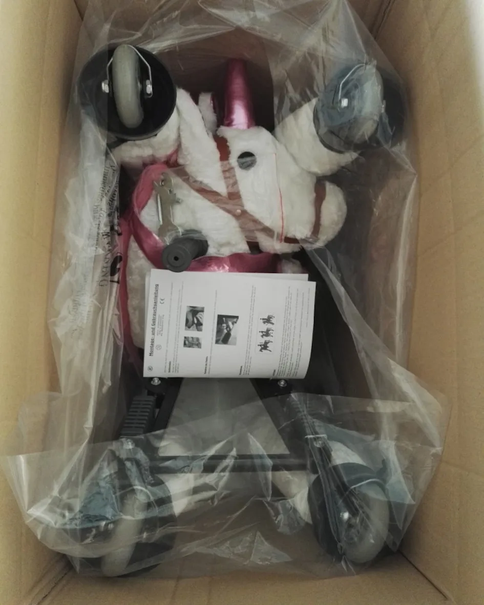 plush horse cycle ctn