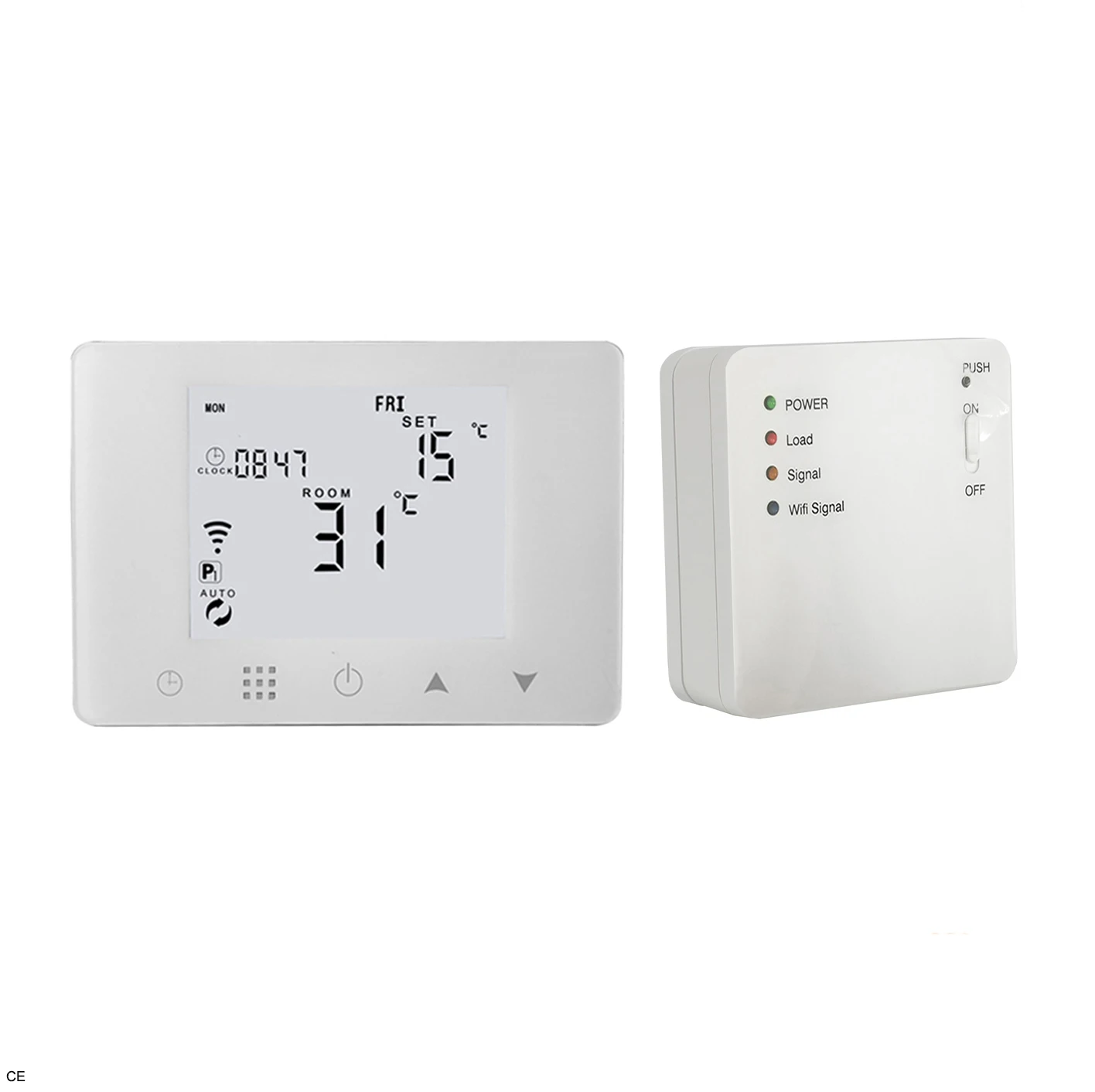 Hy09rf Wifi Tuya Wireless Programmable Thermostats For Gas Boiler Heating Work With Tuyaalexa 5686