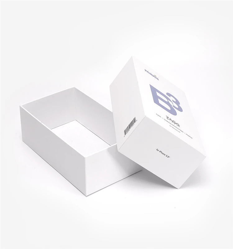 white paperboard box