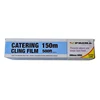 Gatering clean wrap cling film biodegradable cling film stainless steel dispenser compostable cling film