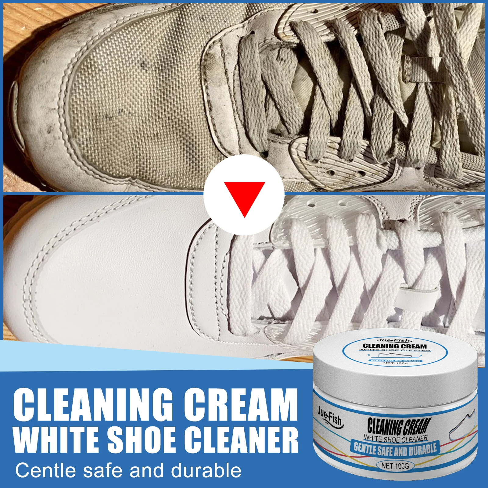 Hot Sale Modern Shoe Cleaner White Shoe Running Shoes Cleaning Cream ...