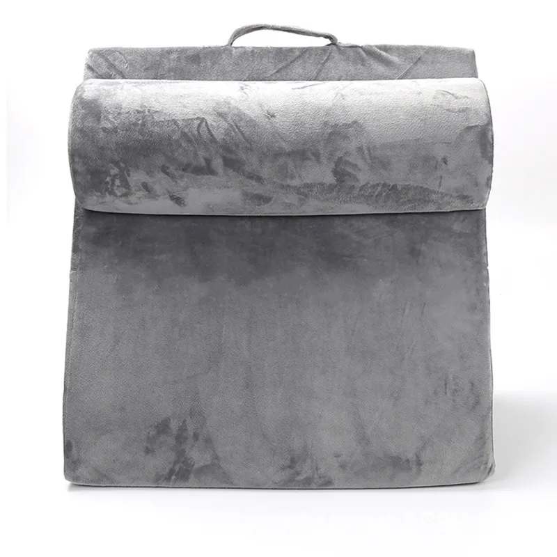 Memory Foam Wedgeshaped Triangular Pillow Slope Positioning Bed Wedge