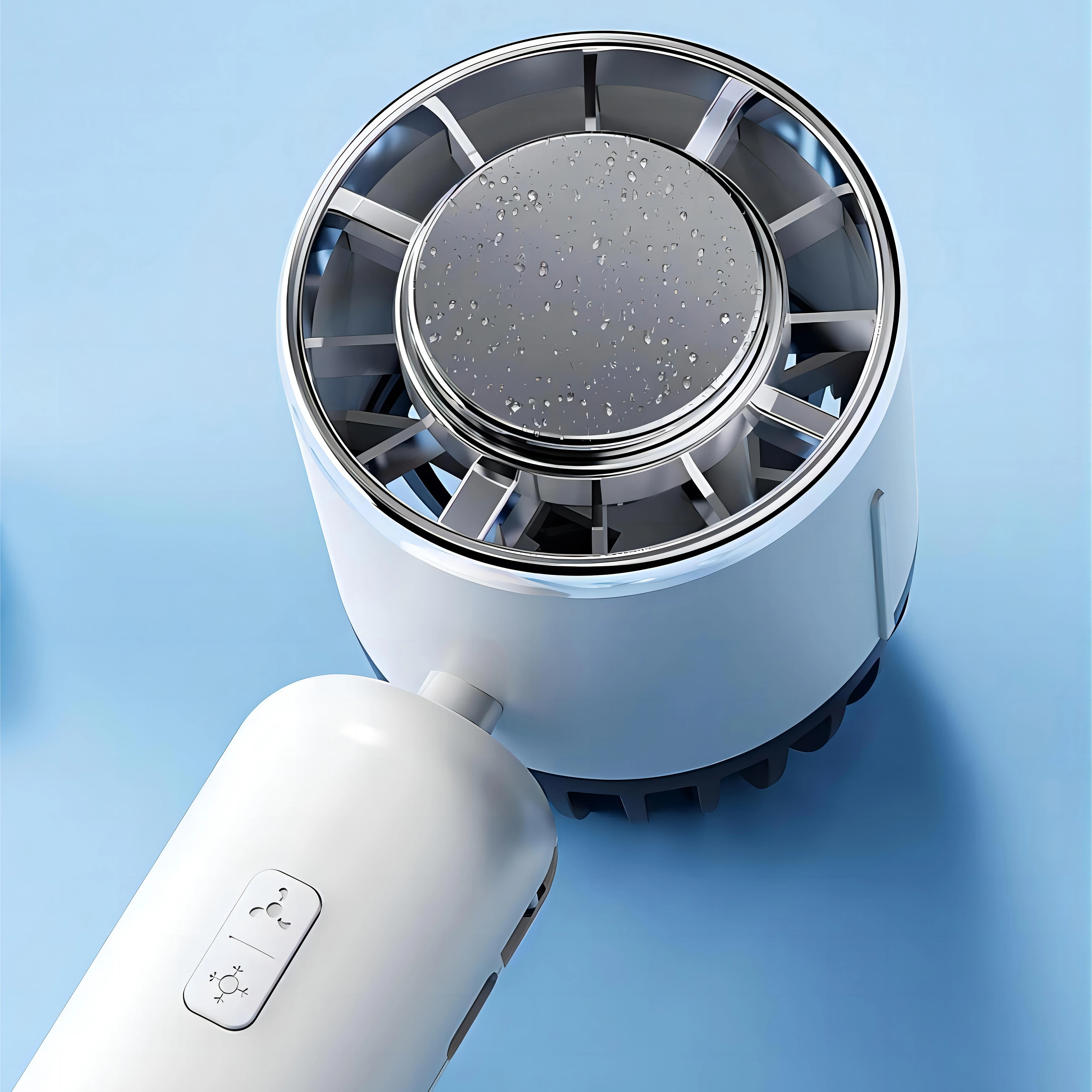Rotatable Powerful Desk Fan, Portable, 5V, Battery - detail 10