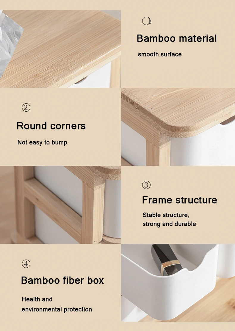 bamboo drawer organizer