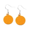 Stranger Things Orange Alloy Earring For Friend Gifts