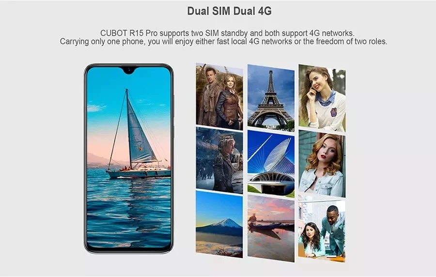 Cubot R15 Pro 3GB 32GB Android 9.0 Super Cheap Smart Phone Mobile Phones Cellphones