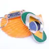 Best selling Brazilian slippers keychain flip flops keychain slipper metal keychain