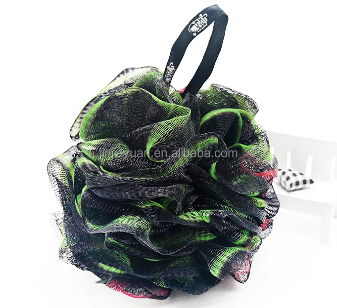 Loofah Charcoal Bath Sponge Xl 75g Set By Shower Bouquet 4 Pack,Extra