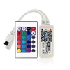Wifi led strip controller for RGBW led strips DC12-24V voice control the light color change via alexa/google home 24 Key remote