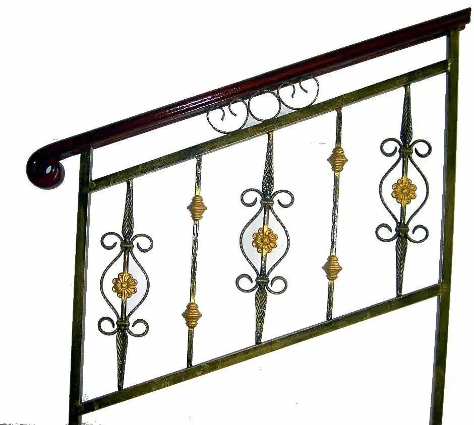 Iron Stair Railing Designs / Australian Used Wrought Iron Stairs
