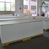 Factory price pure white color acrylic panel corians solid surface sheets