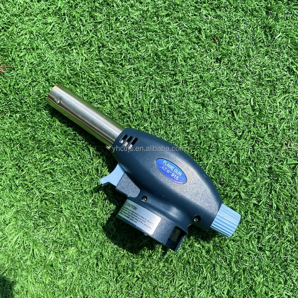 915 Flame Gun Blow Gas Torch Fire Gun Butane For Portable Welding Flame