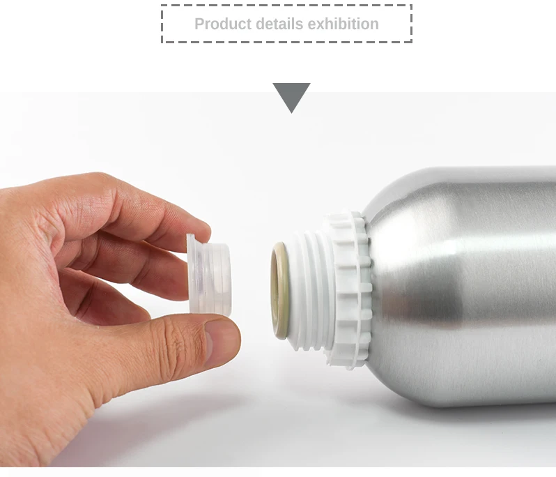 Aluminum Fragrance Oil Bottles Aroma Essential Oil Aluminum Bottles