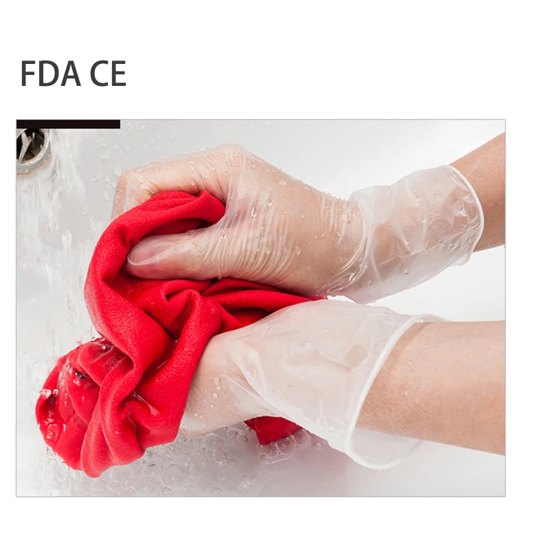 Fda Ce Protection Disposable Safety Hand Latex Nitrile Gloves