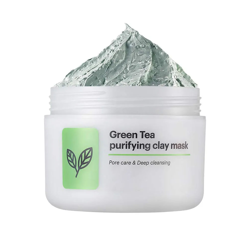 Wholesale Cosmetics Green Tea Face Mask Beauty Secrets Facial Mud Mask ...