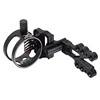 SPG Fiber Optics Adjustable Bow Sight Archery Accessory 5 Pin Compound Bow Sight with Light for Shooting