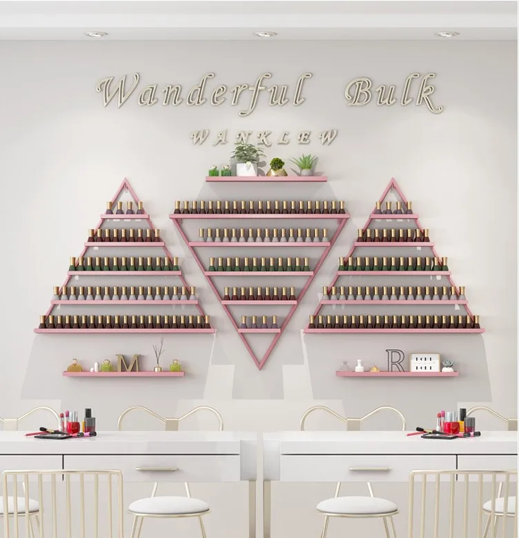 North Europe Wall Wears Iron To Make Minimalist Sitting Room Corner Hanging Storage Rack