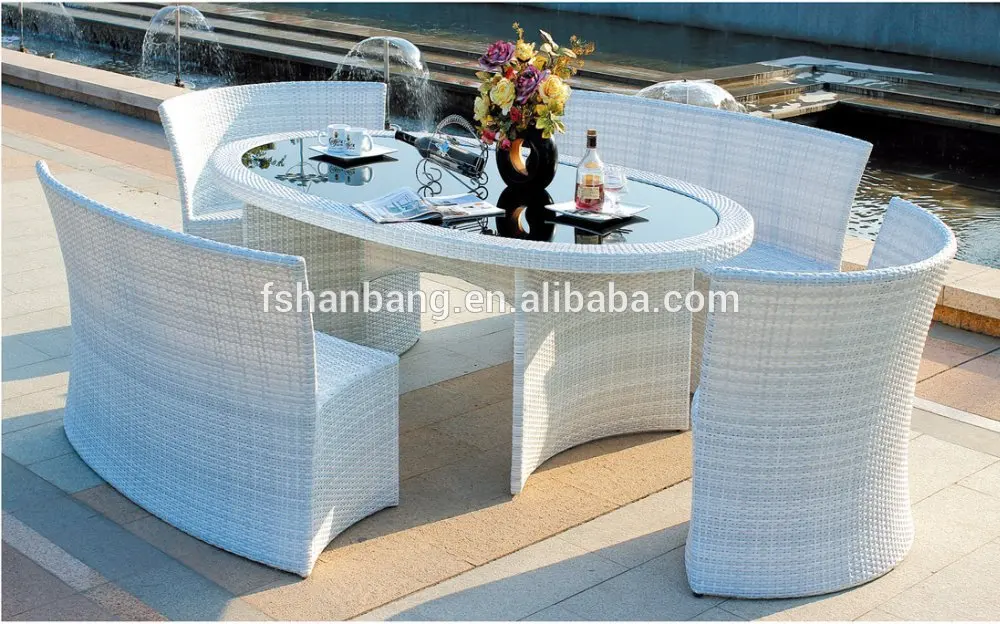 12 seater round discount rattan garden furniture