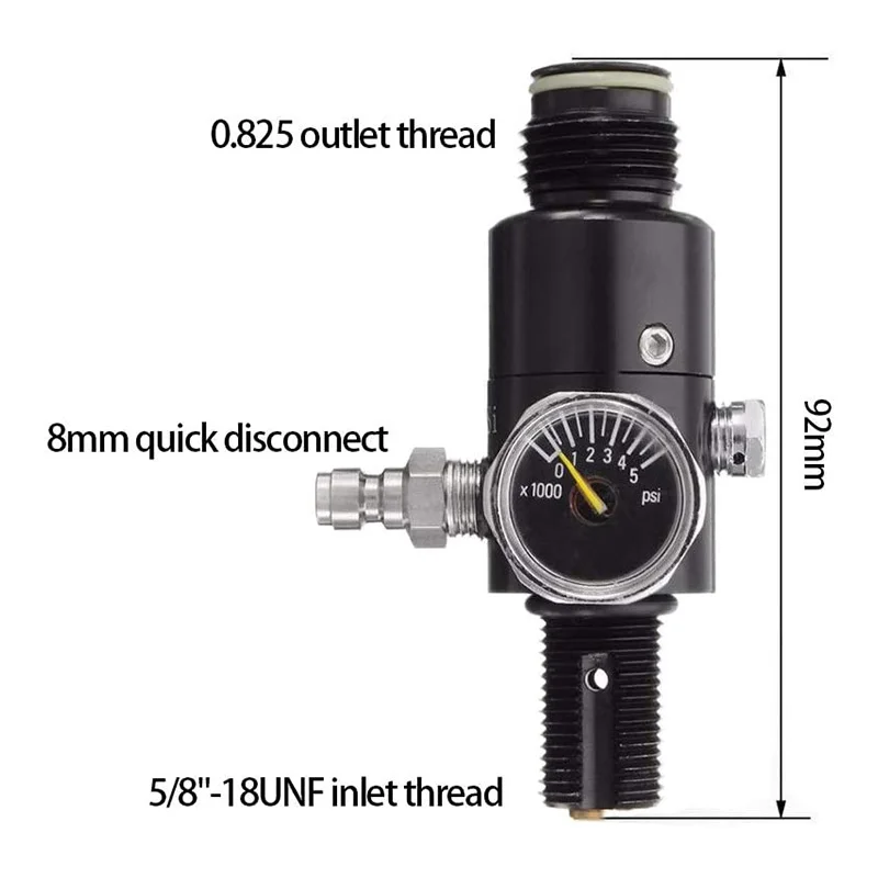 Fillba Paintball Standard Regulator Be Able To Increase/decrease Output