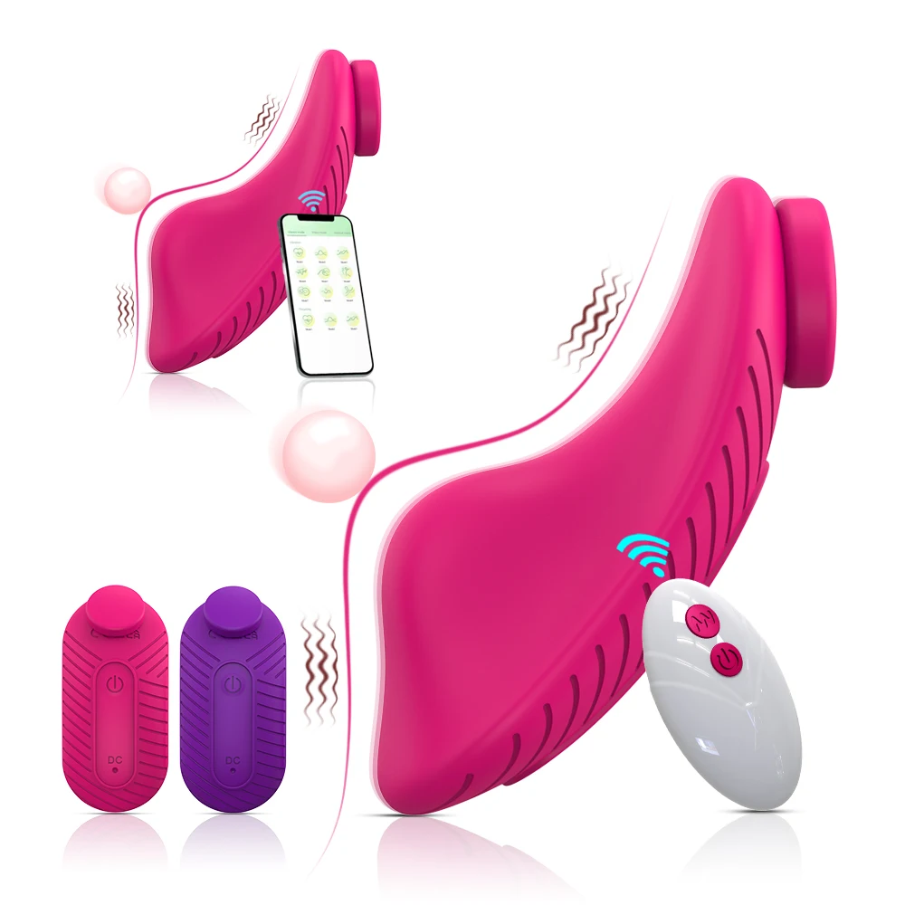 Clit Stimulator Wireless Bluetooth Magnetic Wear Vibrating Female Masturbator App Control