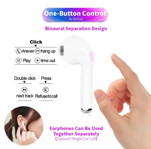 I7S 2 earphone bluetooth