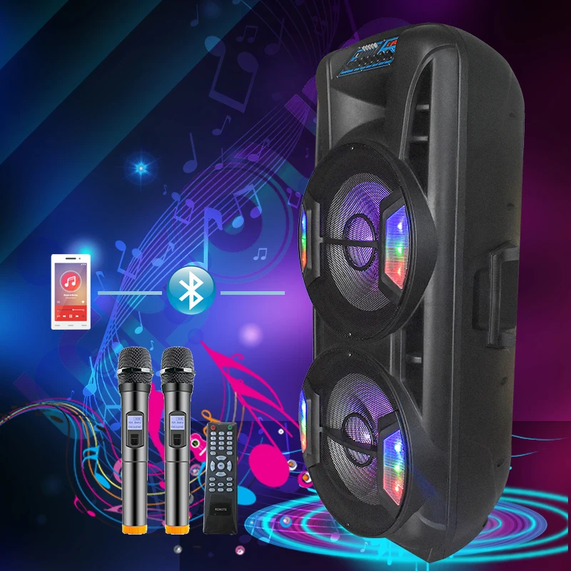 Leisound 2020 New Dj Speaker System 15inch Dj Trolley Speaker With 2