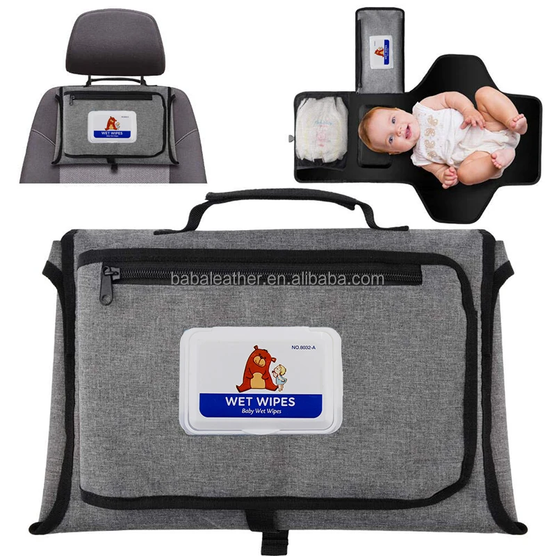 Cambiador Portátil Personalizado De Fábrica Para Bebé,Cambiador De  Viaje,Bolsa De Pañales Peva - Buy Impermeable Cambiar Las Almohadillas  Plegable Impermeable Grande Mat A Prueba De Agua Reutilizable Estera  Cambiante Para Cambiar Pañales