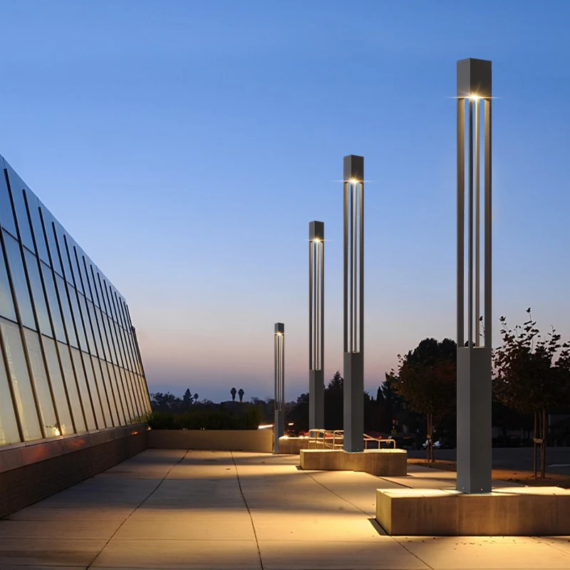 New led solar light outdoor garden yard led pathway light fashionable and simple outdoor led garden light