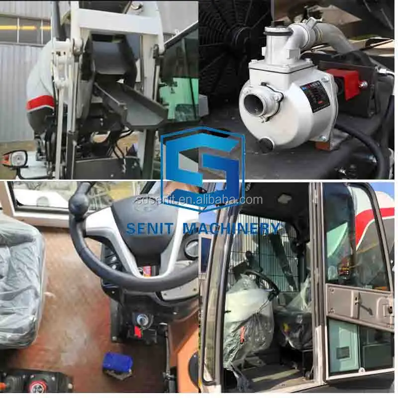 self loading concrete mixer