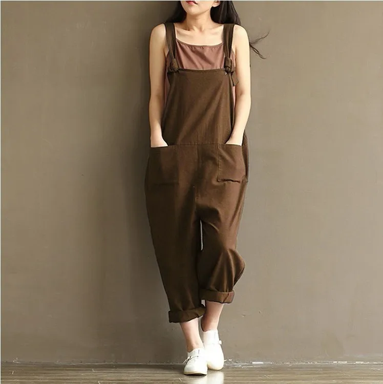 loose overall jumpsuit