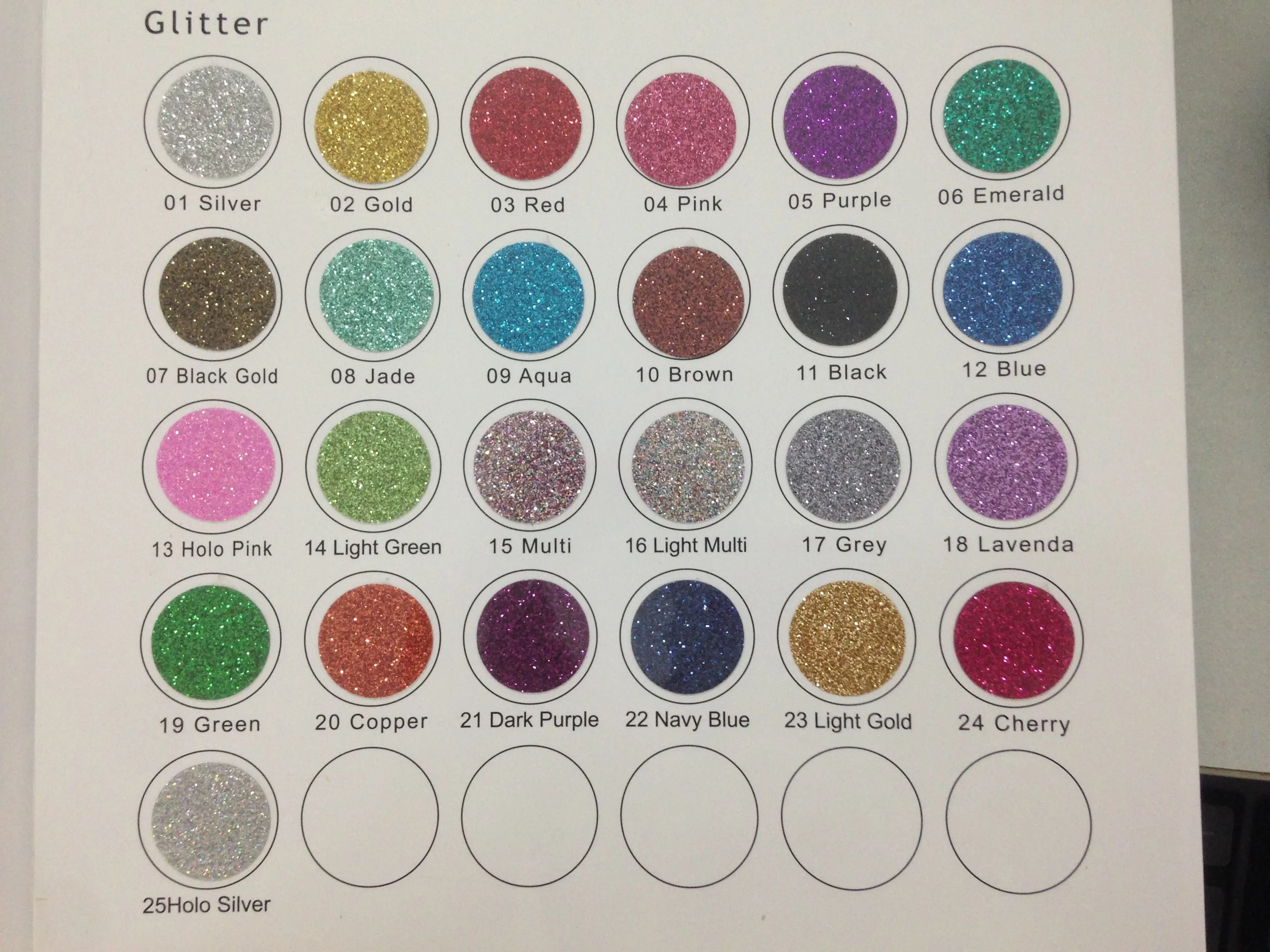 glitter