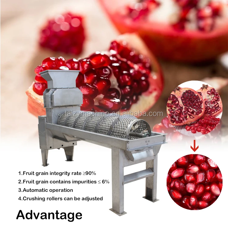 Pomegranate Peeling and Deseeding Machine