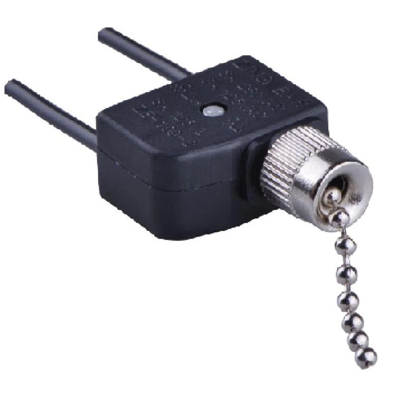 Zing Ear 3 Speed 4wires Ceiling Fan Wall Lamp Light Pull Chain