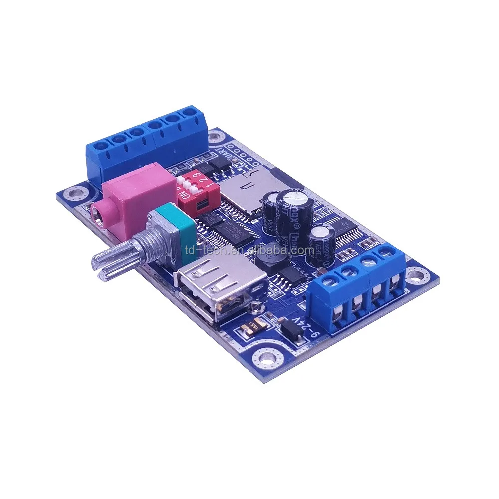 Taidacent 24v Programmable Sound Module For Toy Tf Sd Card Audio Player