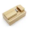 Custom Engraving Logo Wooden USB Flash Drive 2.0 for Wedding/ wood usb for photographer