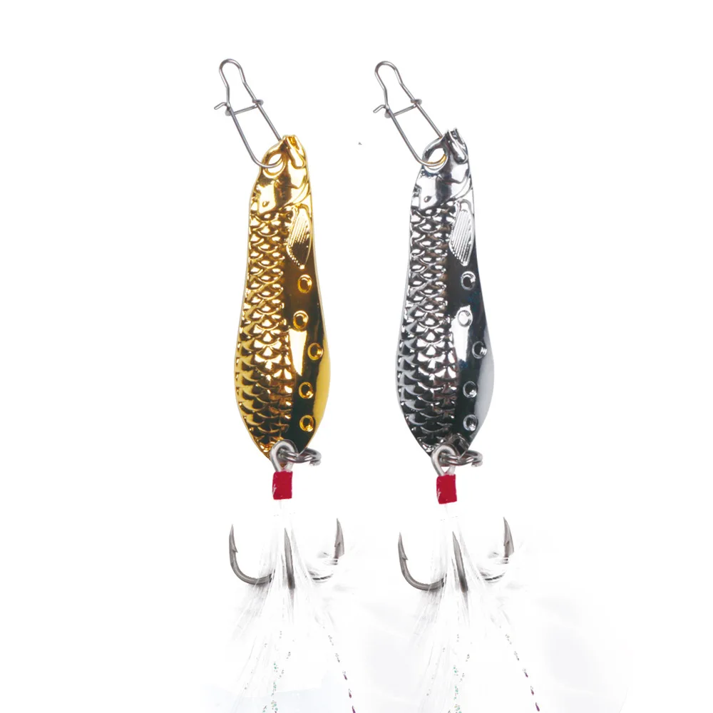 Fishing 5g 7g 10g 15g Bulk Lures Spinner Spoon Metal Stainless Steel Spoon Fishing Lure Bait