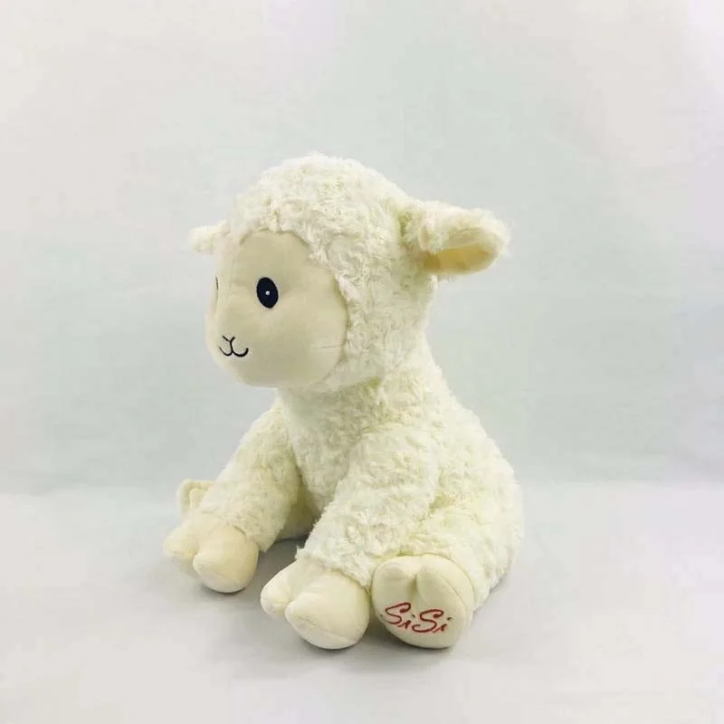 green sheep plush