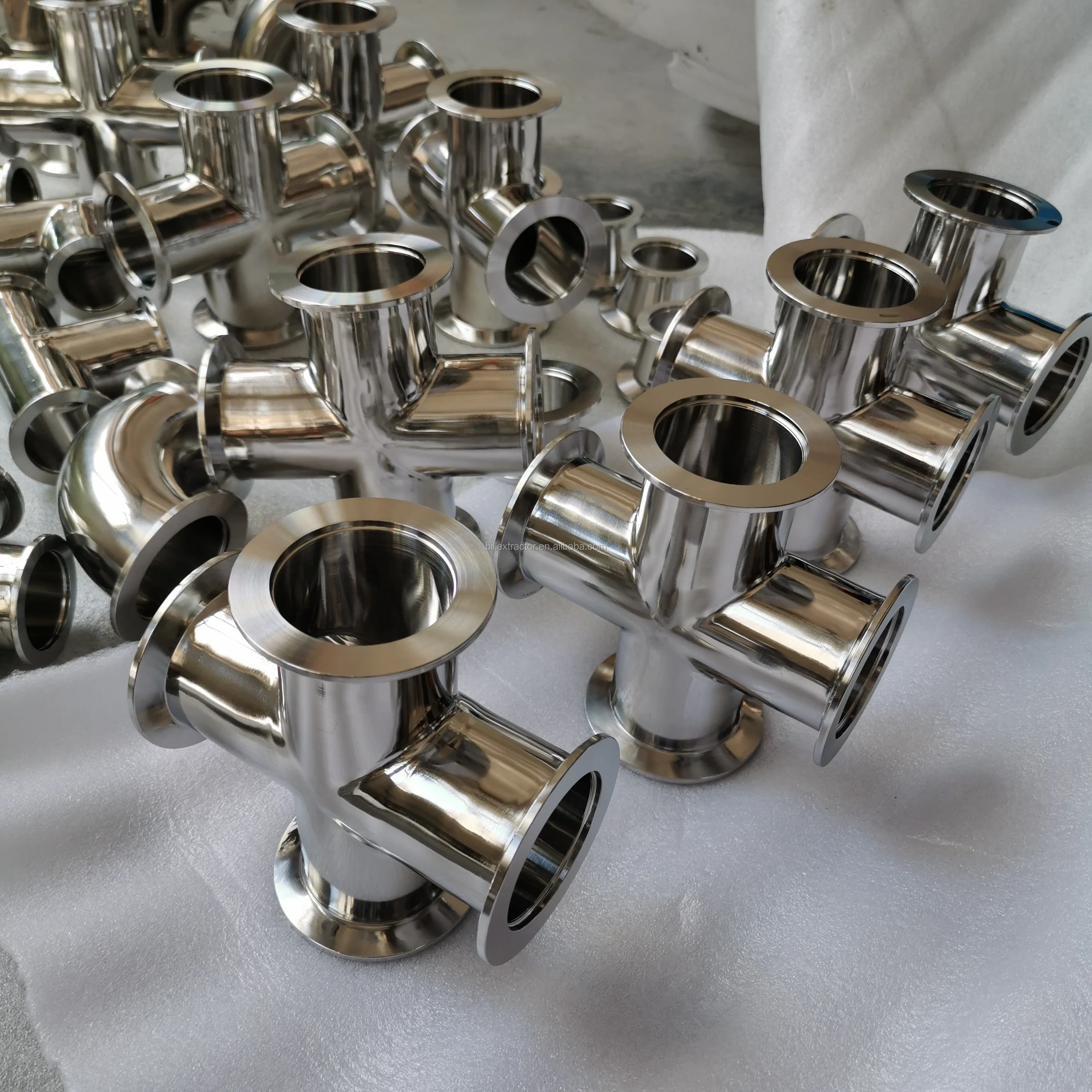 用于kf16 kf25 kf40 k50 iso柔性软管的不锈钢真空管波纹管