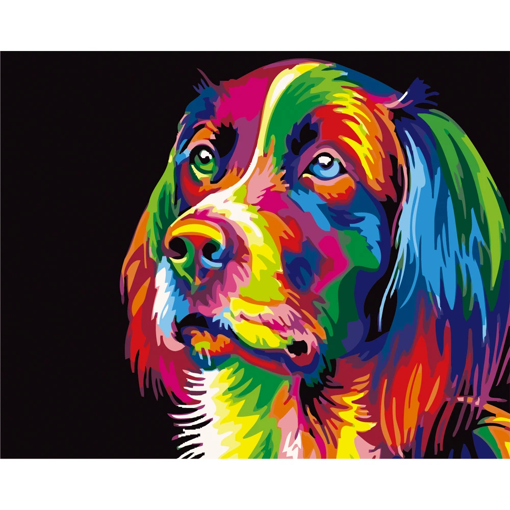 Painting By Numbers Colourful Animals Diy Digital Painting Frameless Pictures Drawing By Numbers On Canvas Home Decor Gift Buy Animal Paint By Numbers Oil Personalized Gifts Diy Animal Paint By Numbers Product On