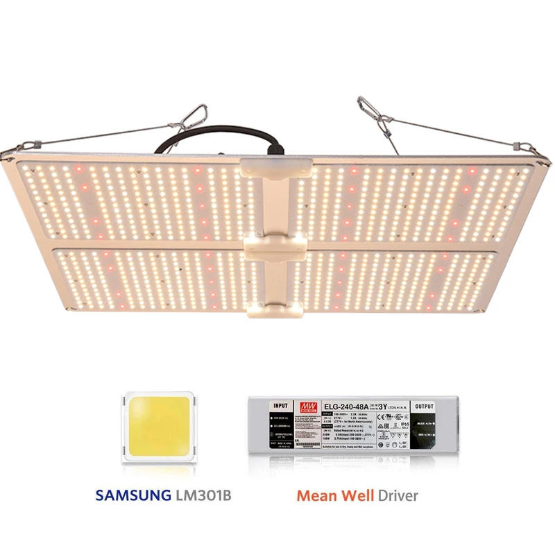 Free Shipping Stock in USA 2020 SF4000 450W samsung lm301b Red IR 660nm 750nm  plant  panel led grow light
