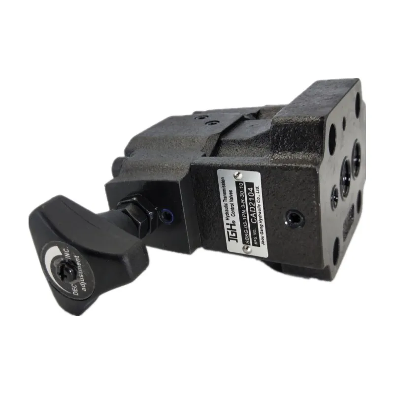 Jgh Sbsg Series Hydraulic Excavator Solenoid Control Adjustable Pressure Relief Valve Sbsg